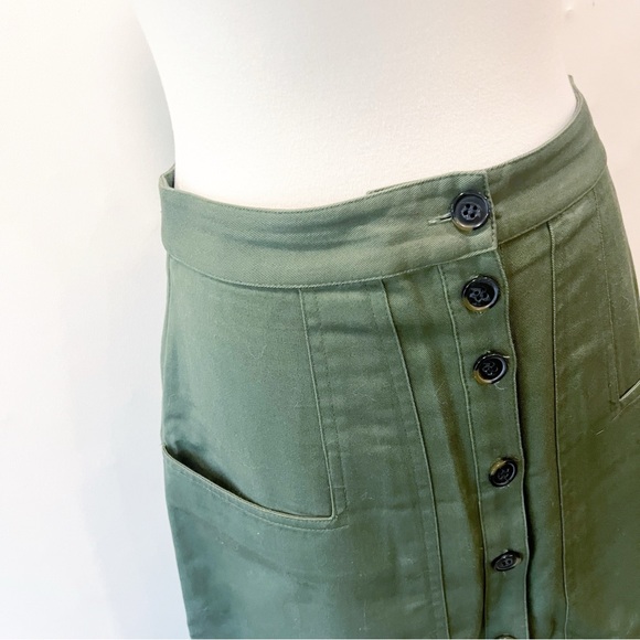 TIBI Harrison Chino Patch Pocket Skirt NWT - Picture 11 of 14